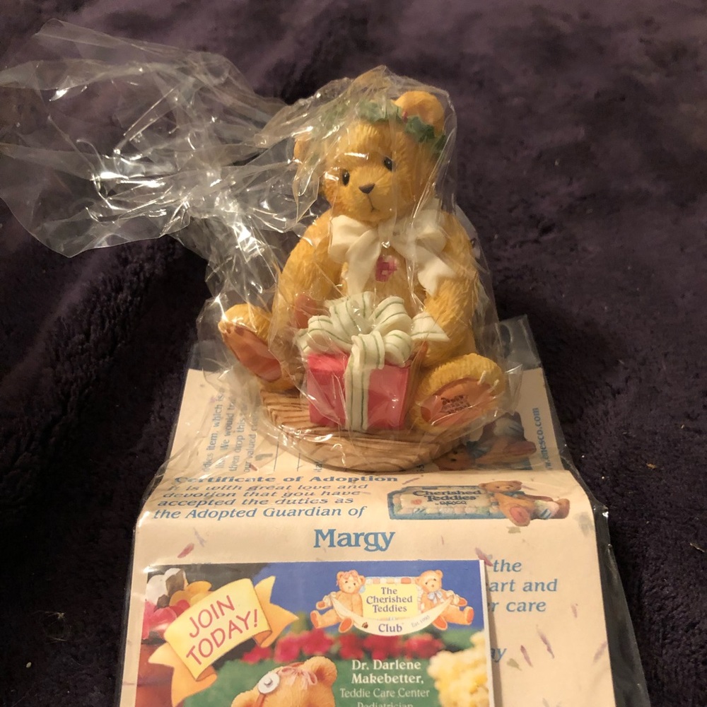 Cherished teddies set of 4 NWOT